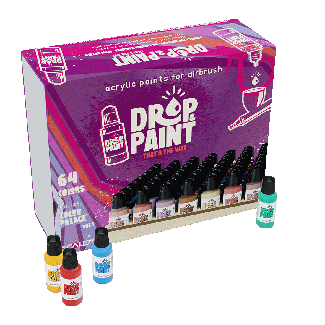 scale75-drop-paint-full-range-promo-set-completo-128-colori-agitatore-in-omaggio image 4