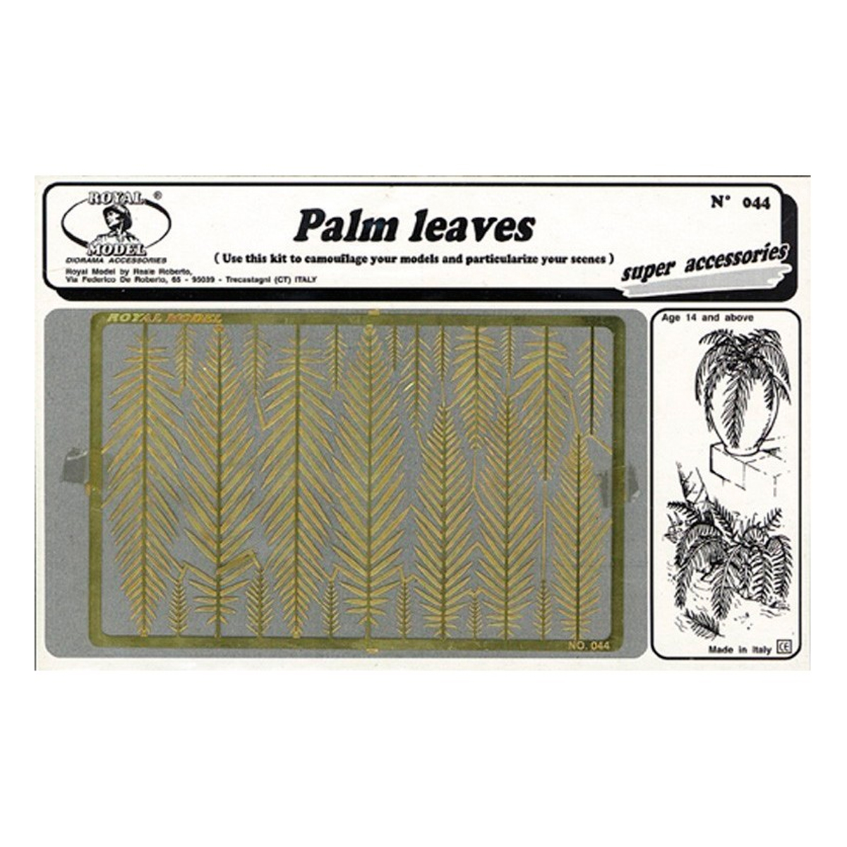 ak-interactive-palm-leaves-1-35-kit-di-modellismo-diorama image 1