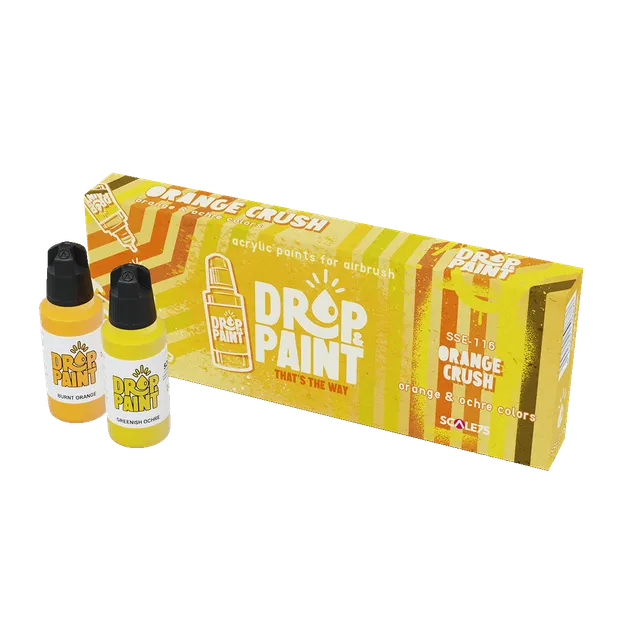 scale75-drop-paint-orange-crush-pittura-acrilica-aerografo image 1