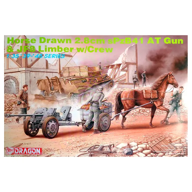ak-interactive-1-35-horse-drawn-2-8cm-spzb41-at-gun-jf8-limber-con-crew image 1