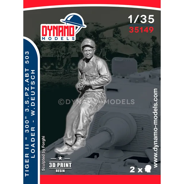 ak-interactive-1-35-carro-armato-german-kingtiger-300-loader-w-deutsch-normandy- image 1