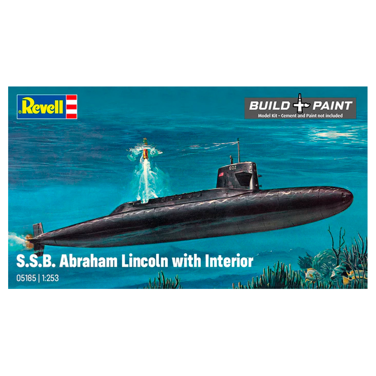 ak-interactive-1-253-s-s-b-abraham-lincoln-with-interior-kit-modellismo image 1