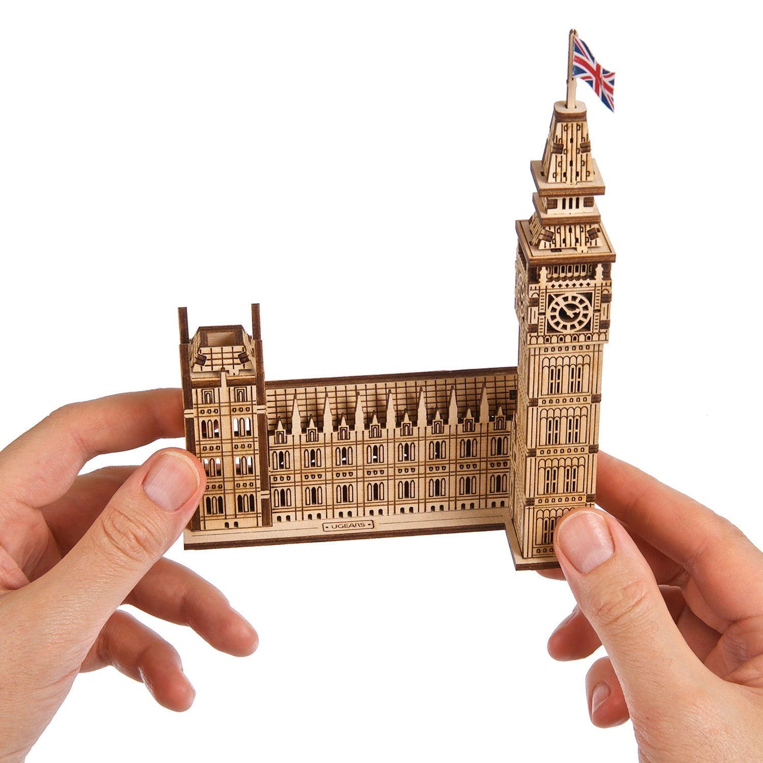 ugears-big-ben-kit-di-modellismo-in-legno-serie-easy-gears image 4