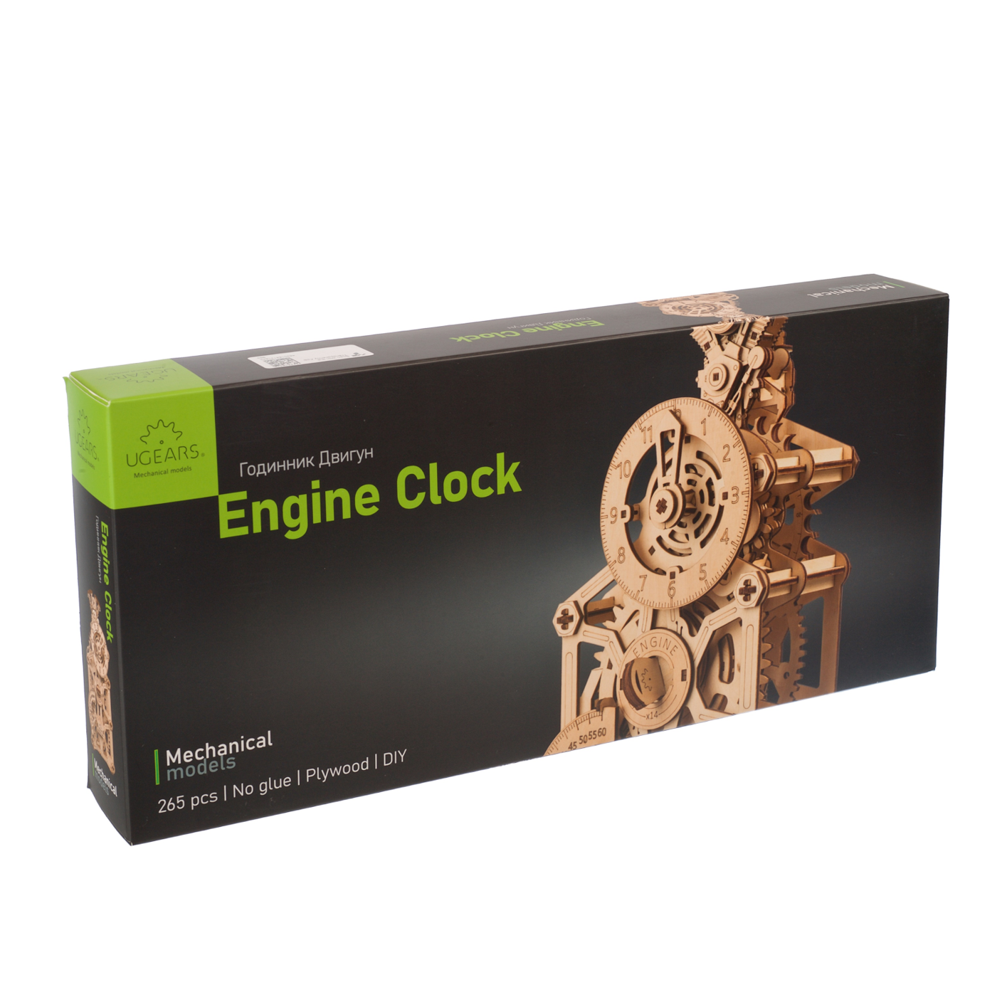 ugears-engine-clock-orologio-meccanico-da-tavolo-a-motore-con-pendolo image 6