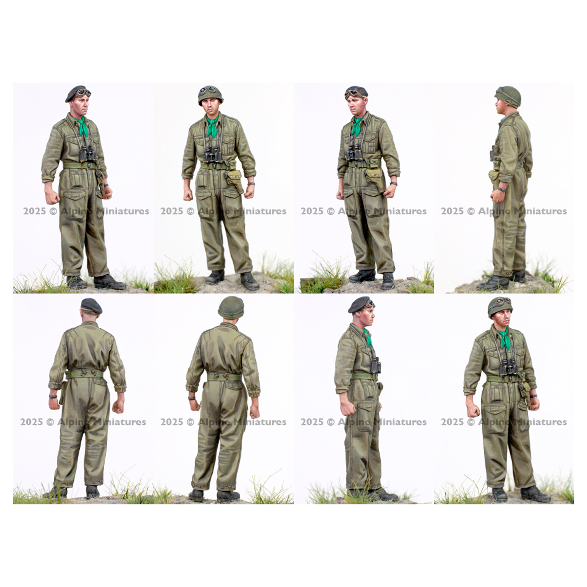 ak-interactive-british-cw-tank-commander-1-35-figura-comandante-carro-britannico image 6