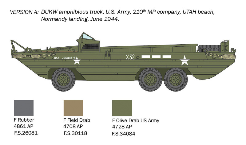 ak-interactive-1-72-dukw-2-5t-gmc-truck-amphibious-kit-di-modellismo-militare image 6