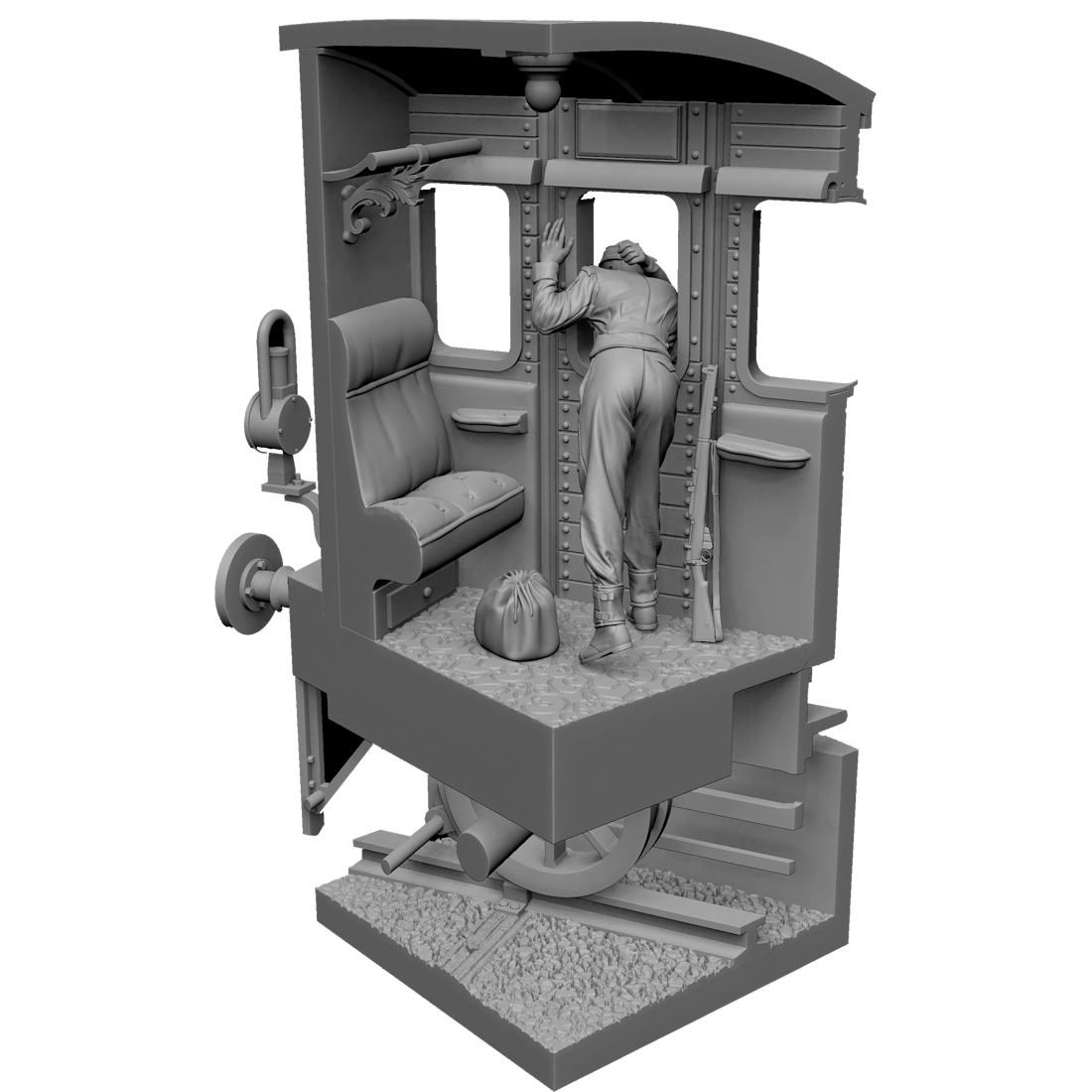 scale75-charing-cross-1940-alice-and-johnny-figura-1-35-resina image 2