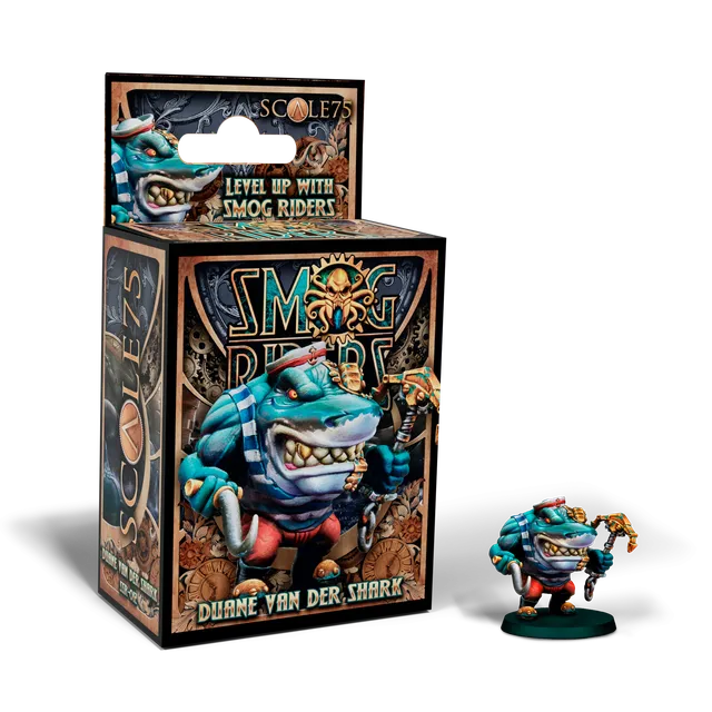 scale75-the-smog-riders-duane-van-der-shark-miniatura-35-mm-in-resina-da-montare image 1