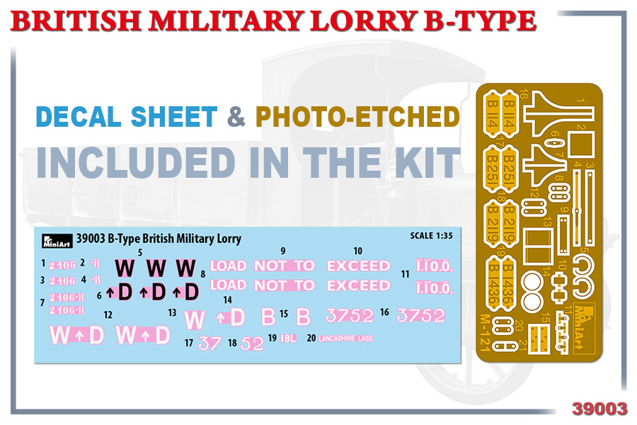 ak-interactive-1-35-british-military-lorry-b-type-kit-camion-militare-2 image 2