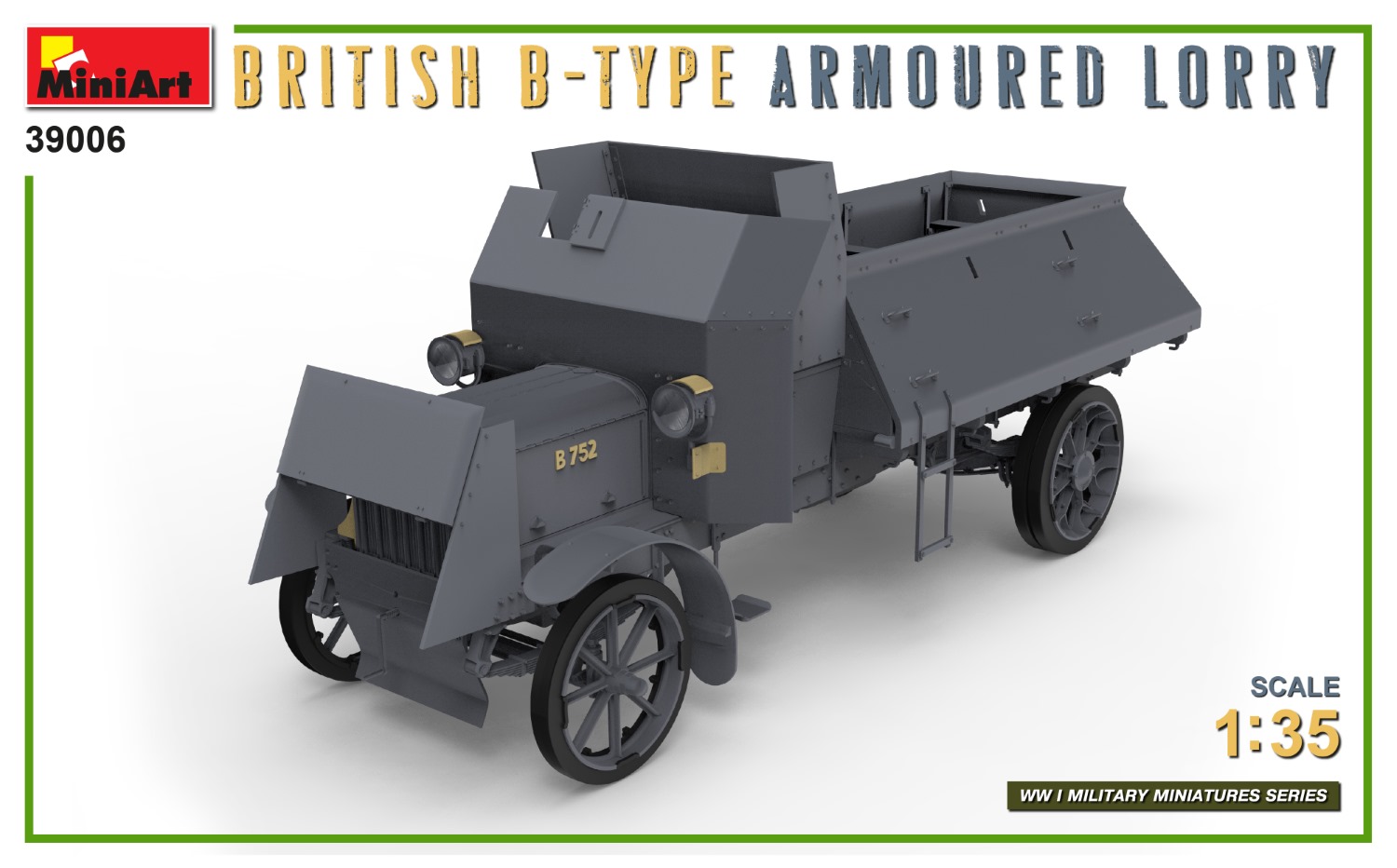 ak-interactive-british-b-type-armoured-lorry-kit-blindato-scala-1-35 image 5