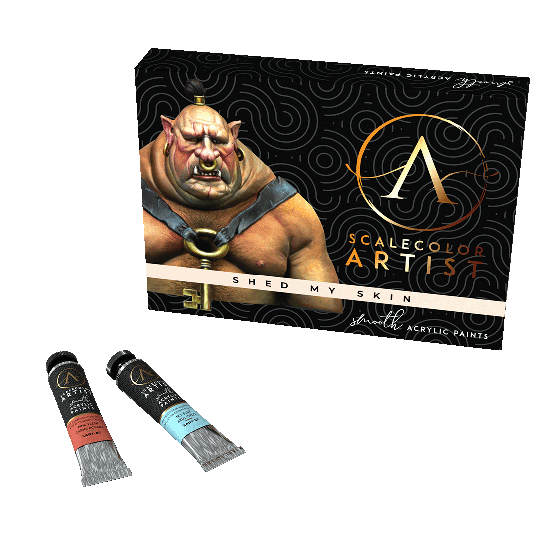 scale75-pack-shed-my-skin-ssar-022-bort-the-iron-butcher-stcr-004-set-pitture-mi image 2