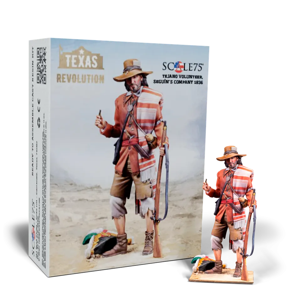 scale75-tejano-volunteer-seguin-s-company-miniatura-storica-75mm-in-resina image 1