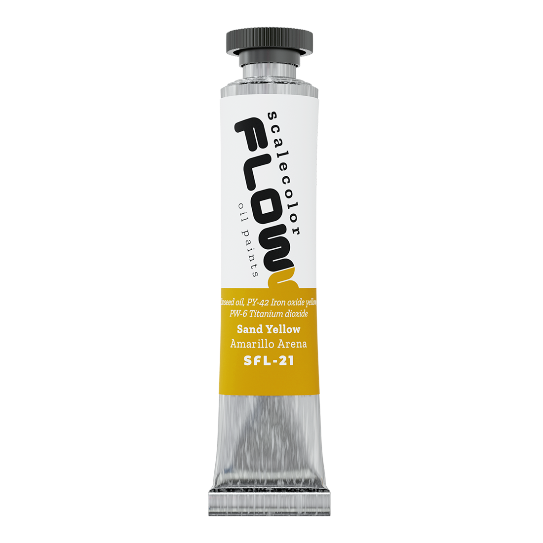 scale75-sand-yellow-pittura-a-olio-opaca-20ml-per-modellismo-e-belle-arti image 1