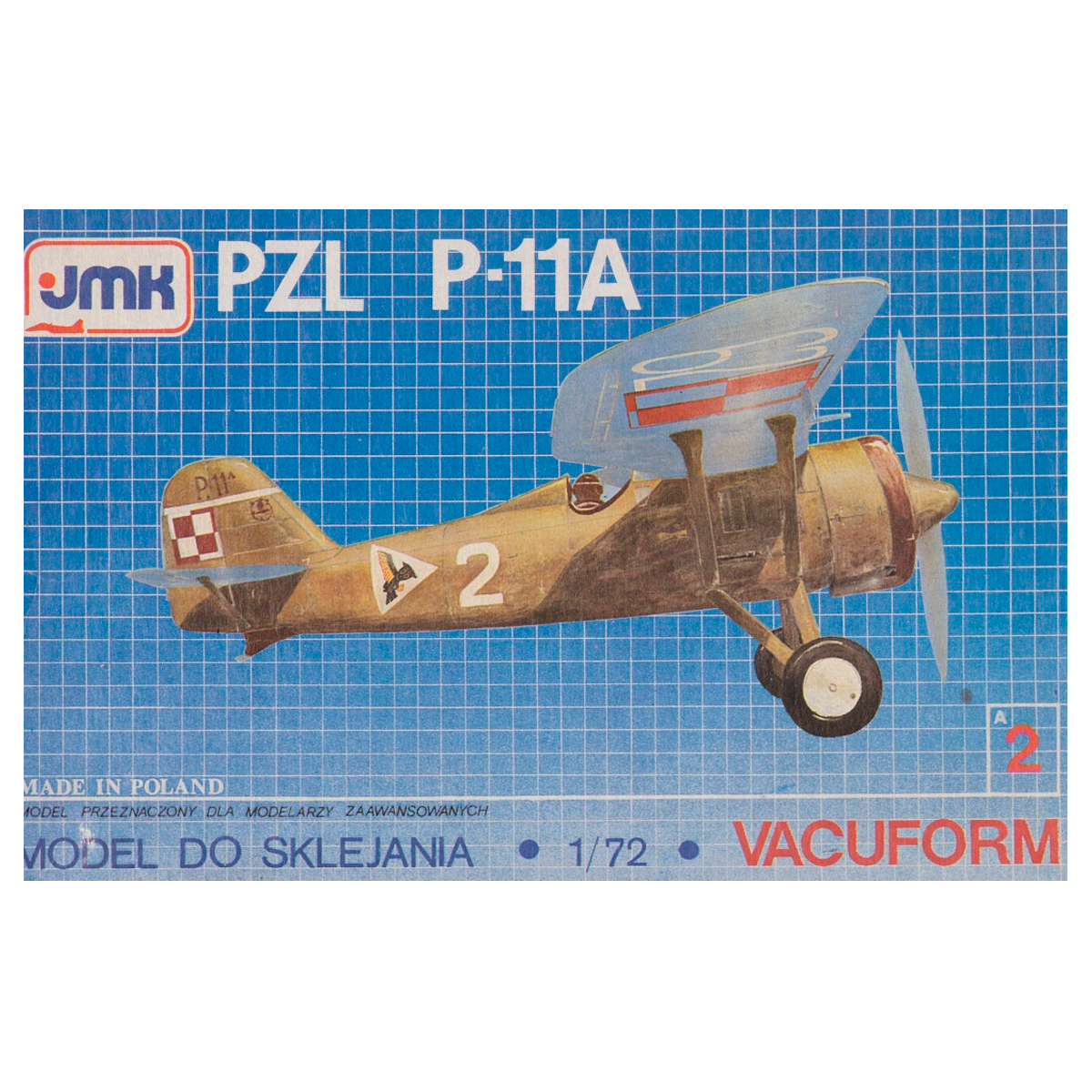 ak-interactive-1-72-pzl-p-11a-kit-modellismo-aereo-scala-1-72-da-costruire-e-dip image 1