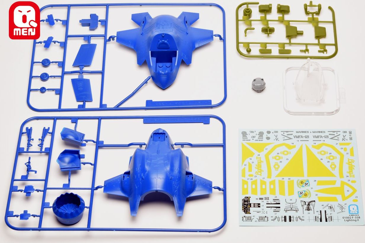 1-egg-f-35b-lightning-ii-kit-modello-in-stile-egg-plane image 4