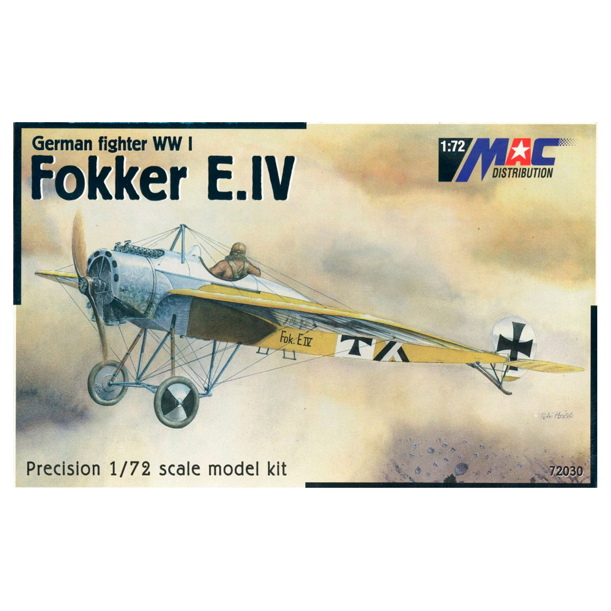 ak-interactive-1-72-fokker-e-iv-kit-modellismo-aereo-scala-1-72 image 1