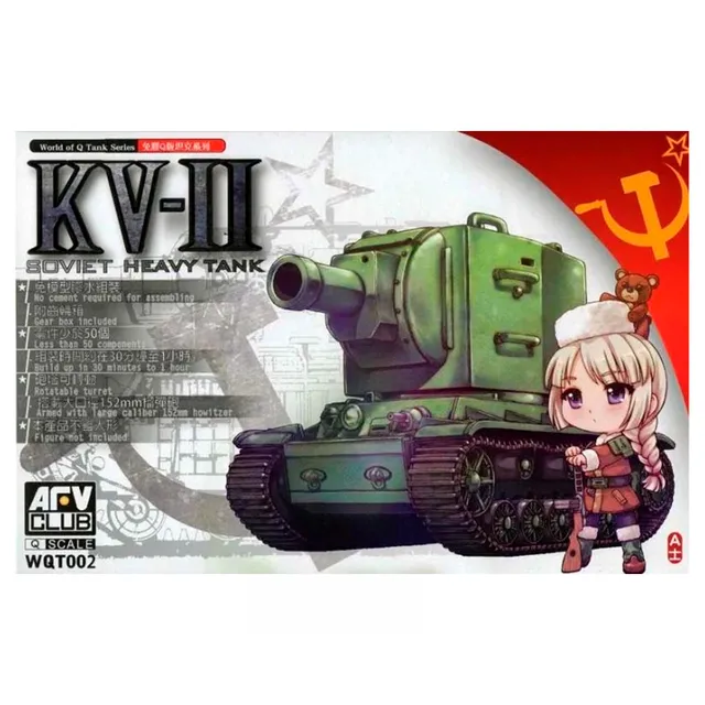 ak-interactive-soviet-heavy-tank-kv-ii-q-scale image 1