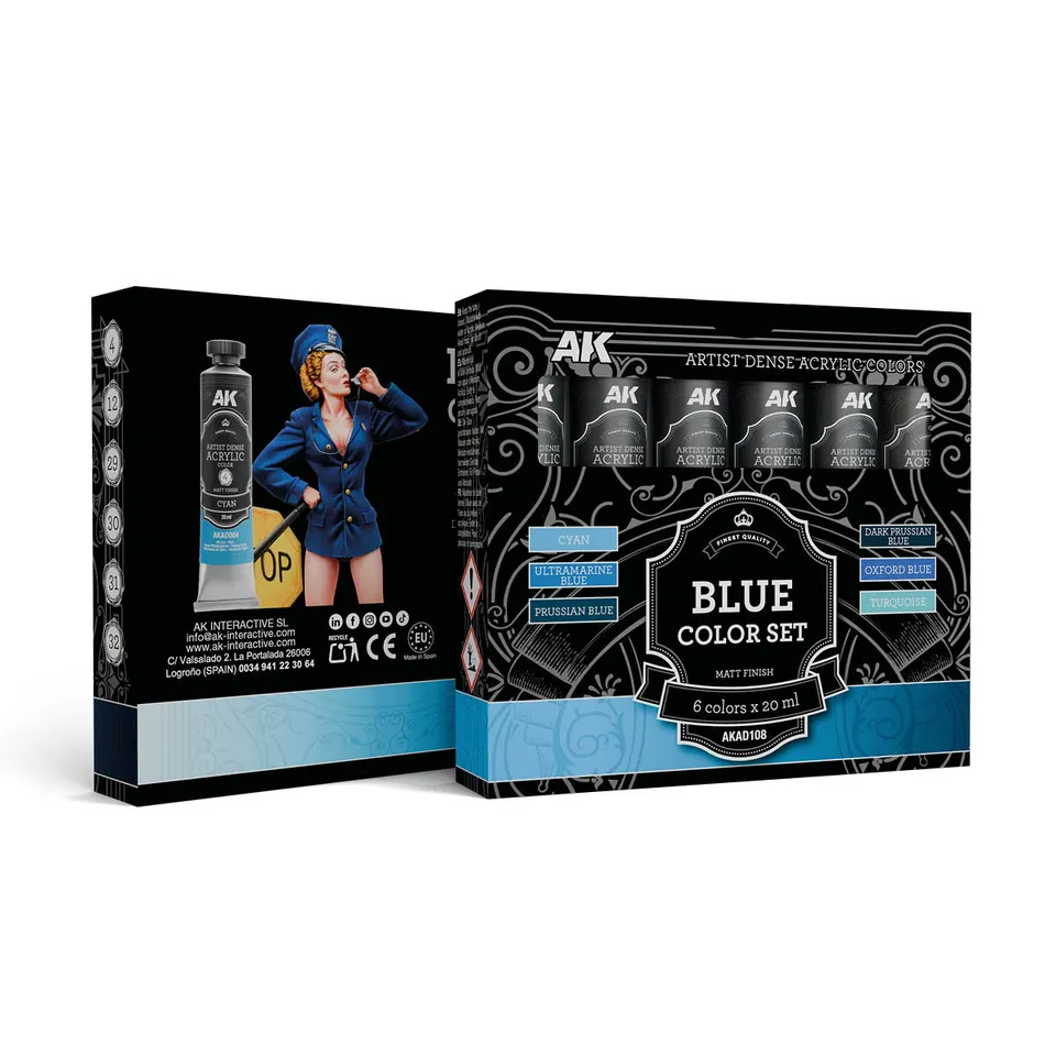 ak-interactive-blue-color-set-colori-acrilici-densi-artistica image 1