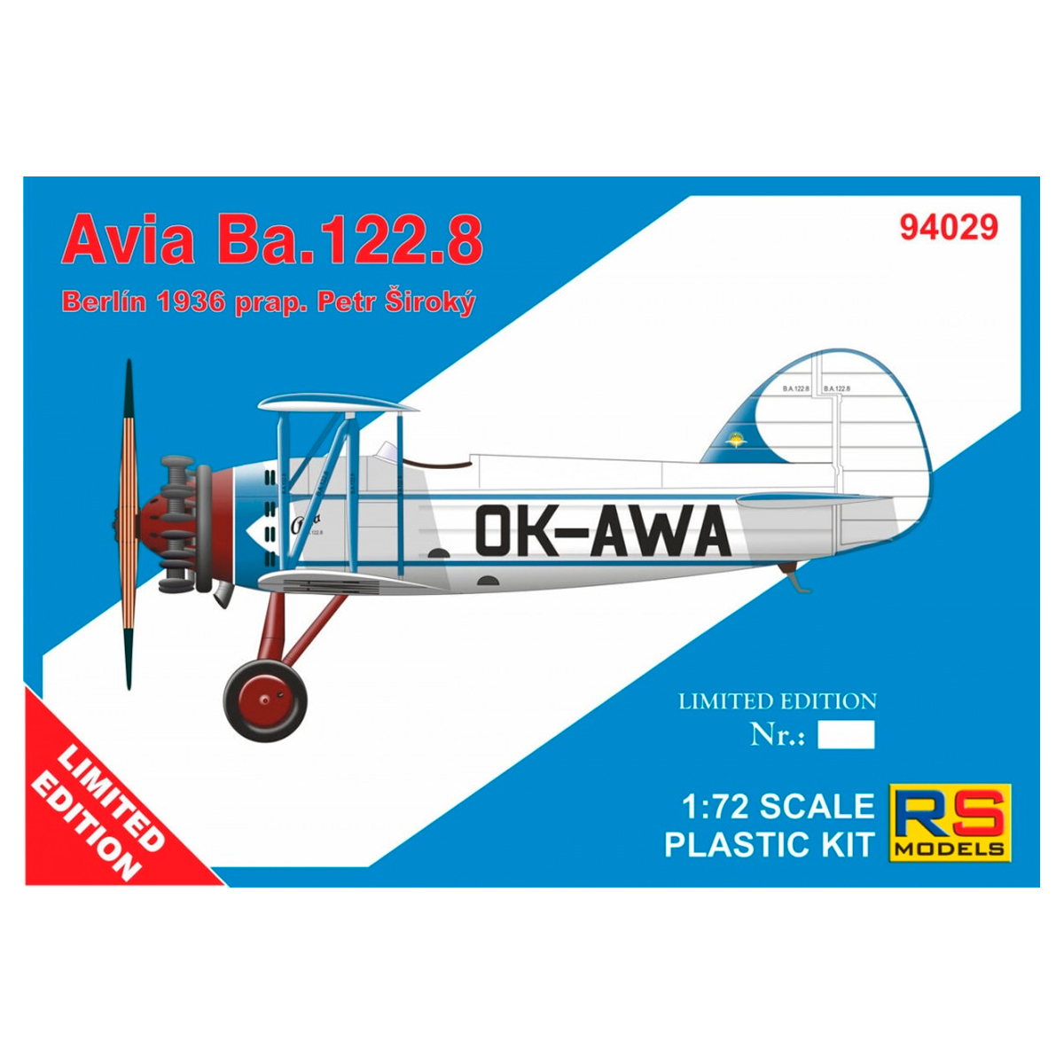 ak-interactive-avia-ba-122-8-berlin-1936-in-scala-1-72 image 1