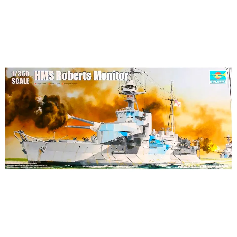 ak-interactive-1-350-hms-roberts-monitor-kit-modellismo image 1
