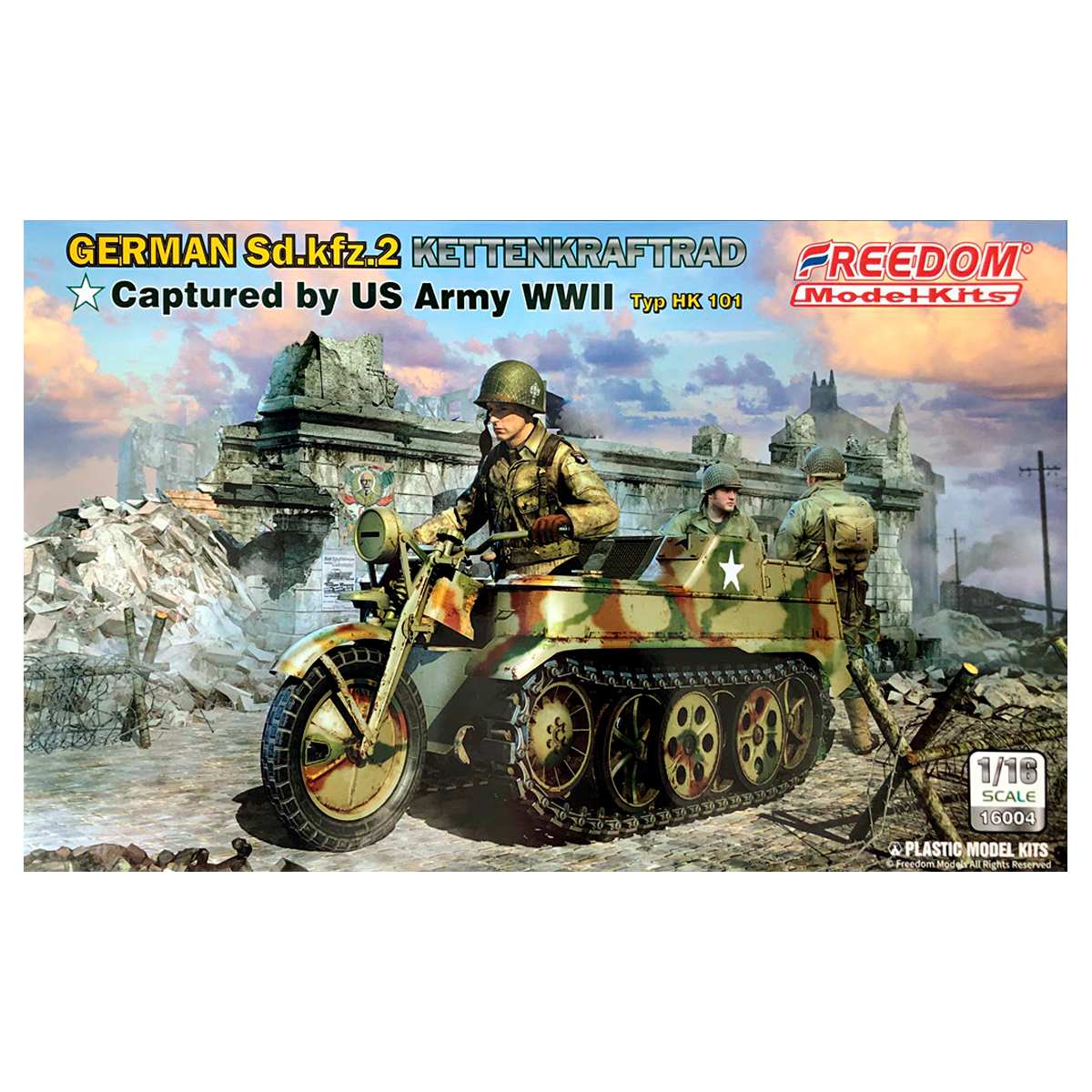 ak-interactive-1-16-german-sd-kfz-2-kettenkraftrad-captured-by-us-army-kit-model image 1