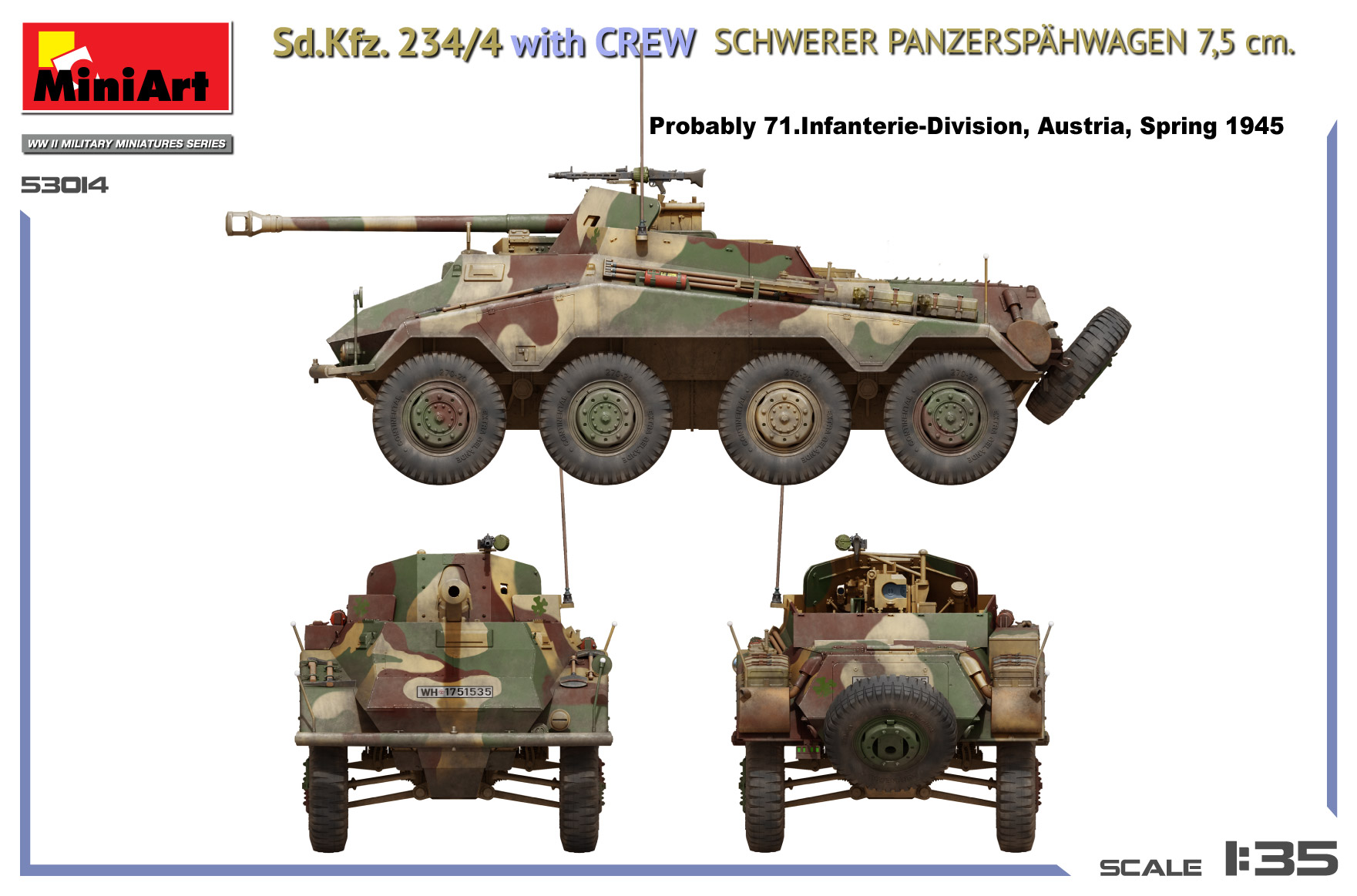 ak-interactive-1-35-sd-kfz-234-4-schwerer-panzersp-hwagen-7-5-cm-con-equipaggio image 6