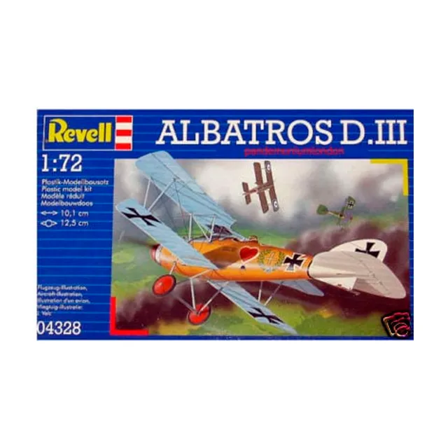 ak-interactive-1-72-albatros-d-iii-kit-aereo-da-costruire-e-dipingere image 1