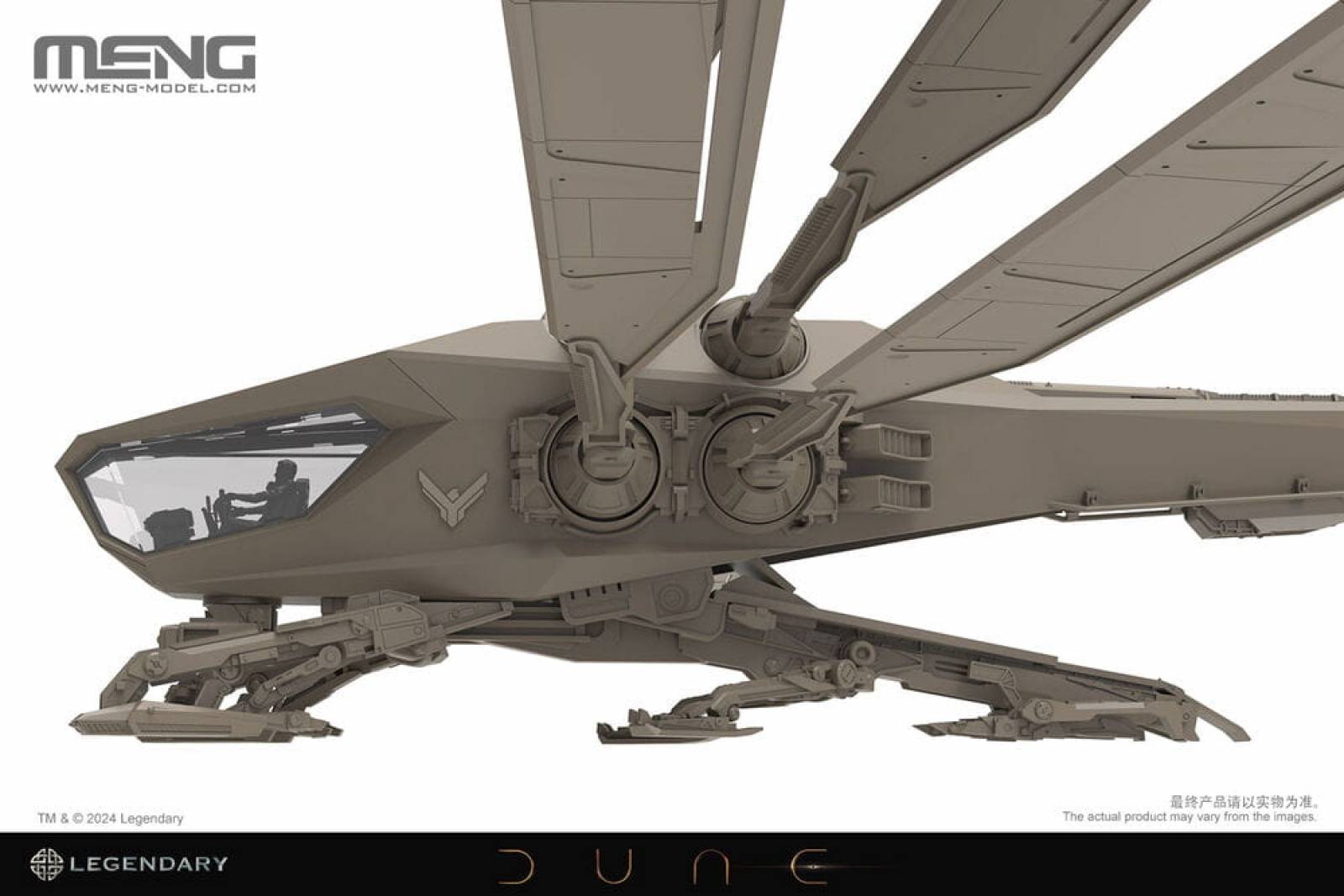 ak-interactive-1-72-dune-atreides-ornithopter-modello-da-costruire image 8