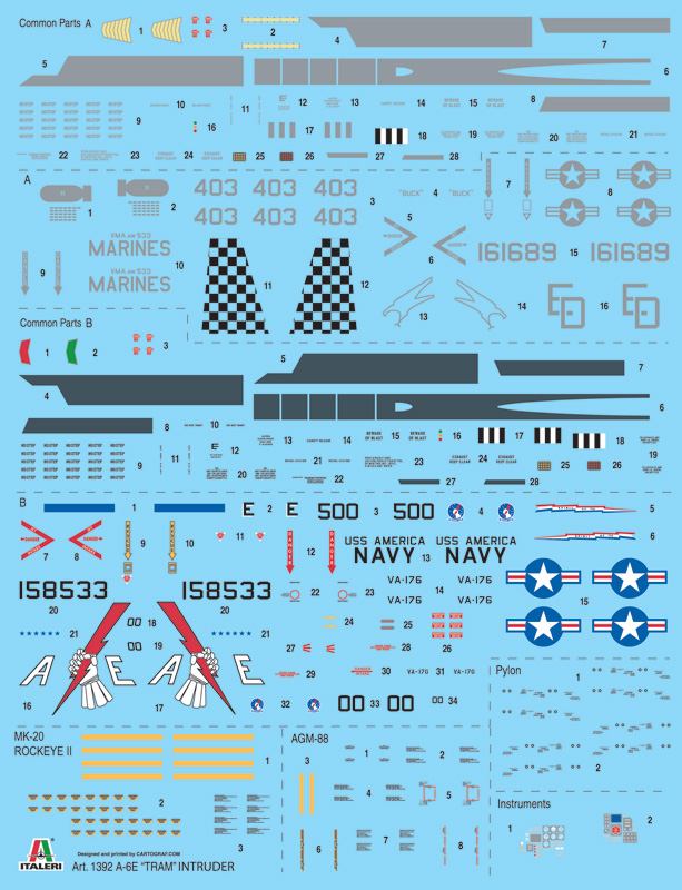 ak-interactive-1-72-a-6e-tram-intruder-gulf-war-kit-aereo-in-scala-1-72 image 2