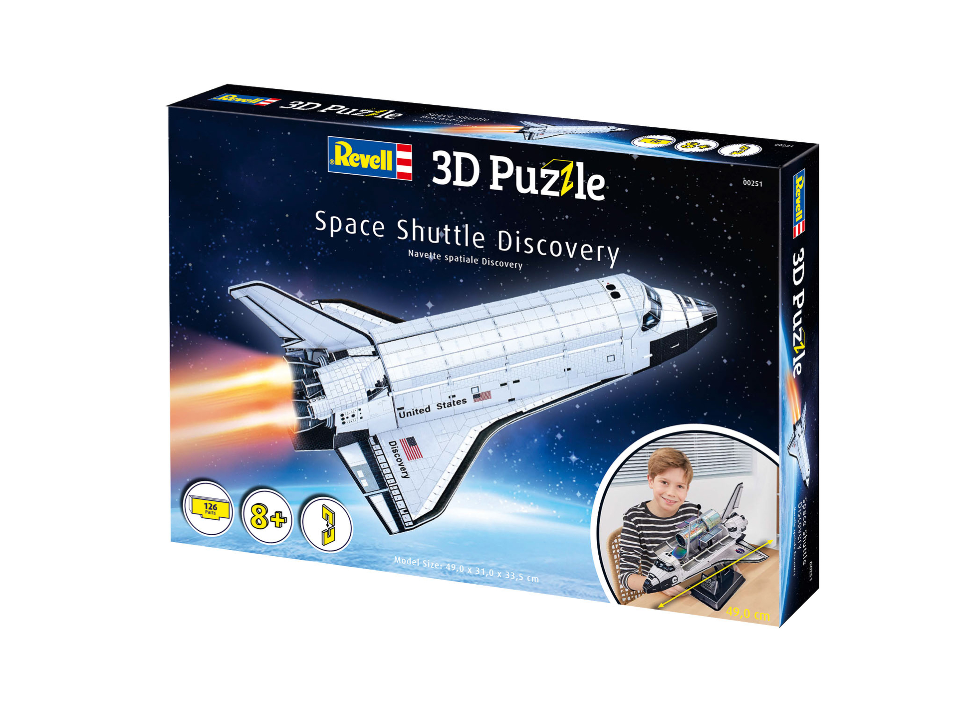 ak-interactive-space-shuttle-discovery-puzzle-3d-da-costruire image 3