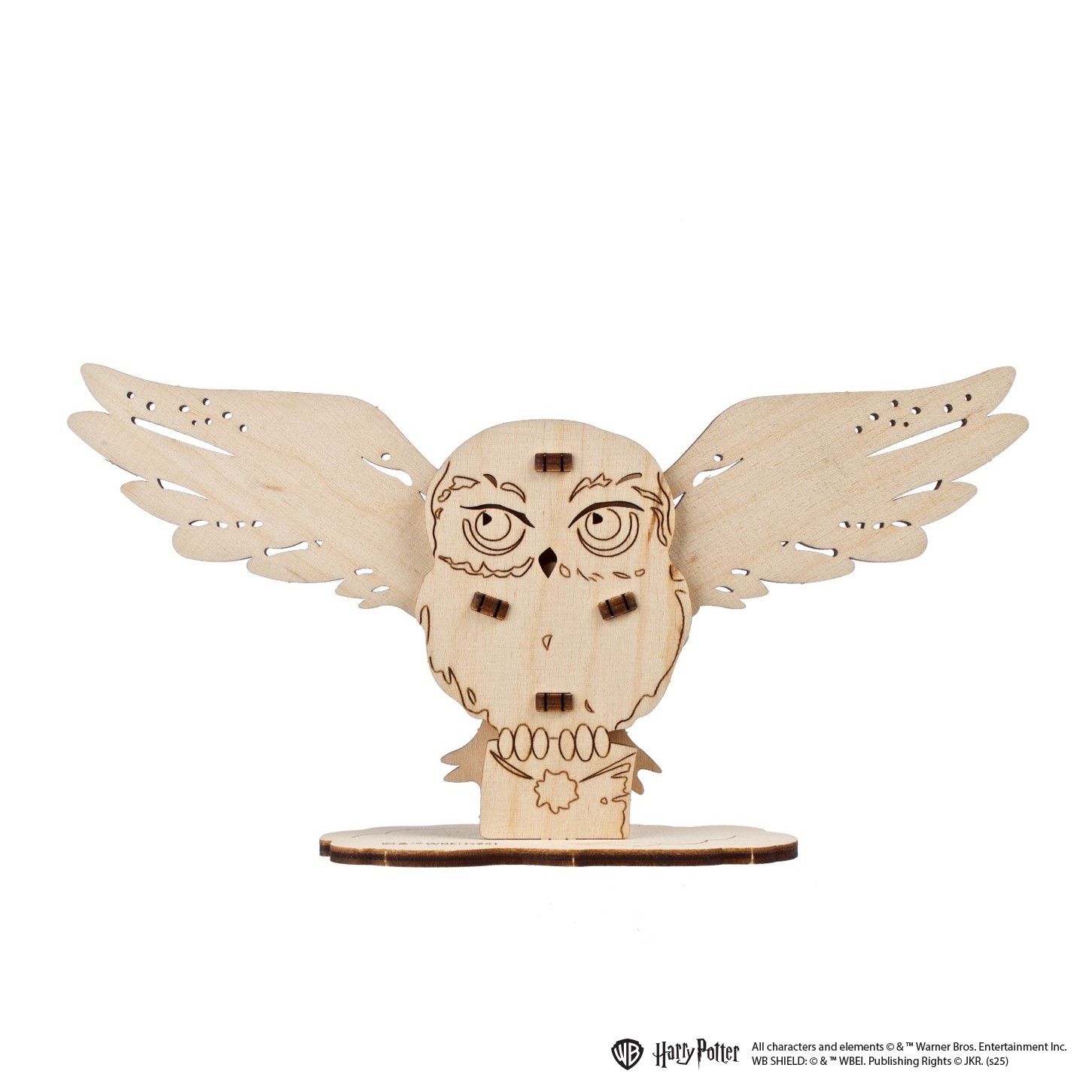 ugears-hedwig-owl-modellino-3d-da-colorare-della-gufo-di-harry-potter-con-ali-mo image 1