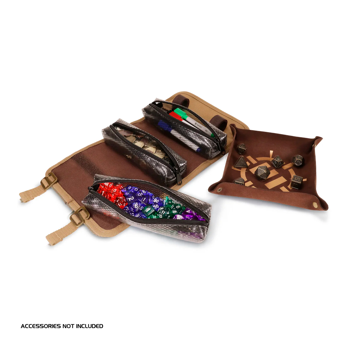 enhance-venture-canvas-dice-case-custodia-per-dadi-con-vassoio-e-3-pochette-rimo image 5