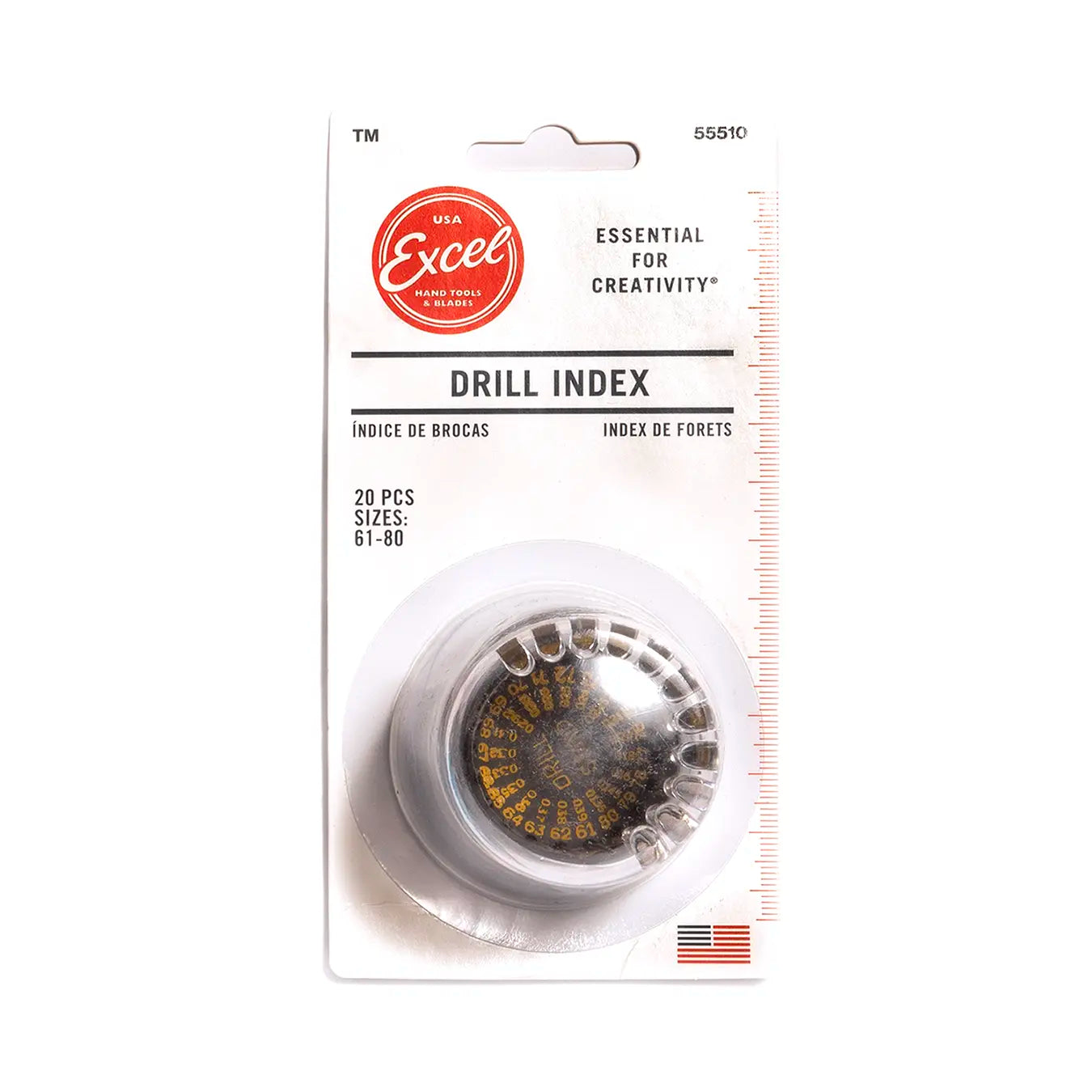occre-set-di-micro-punte-20-pezzi-con-organizer-a-cupola image 2