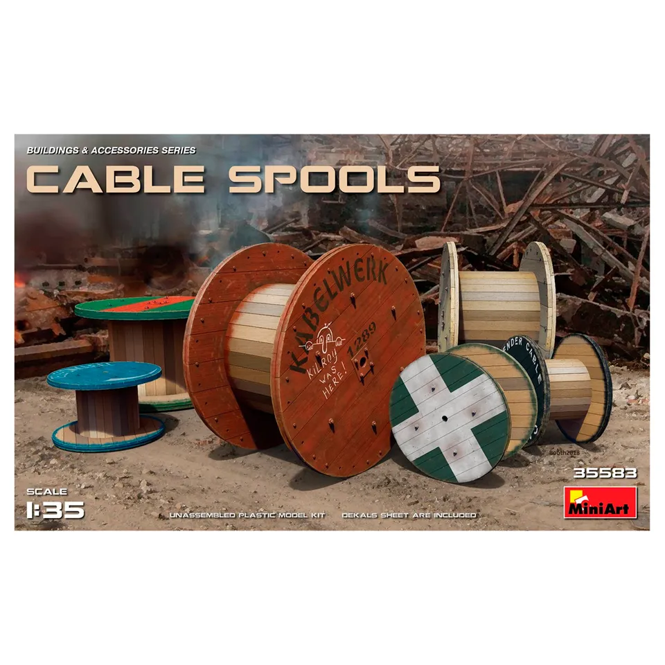 ak-interactive-cable-spools-1-35-accessori-diorama image 1