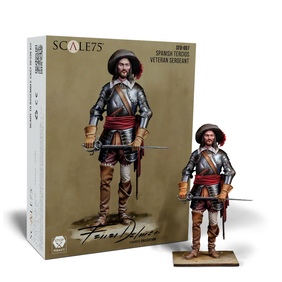 scale75-warfront-spanish-tercios-75mm-figura-in-resina-da-montare-e-dipingere image 1