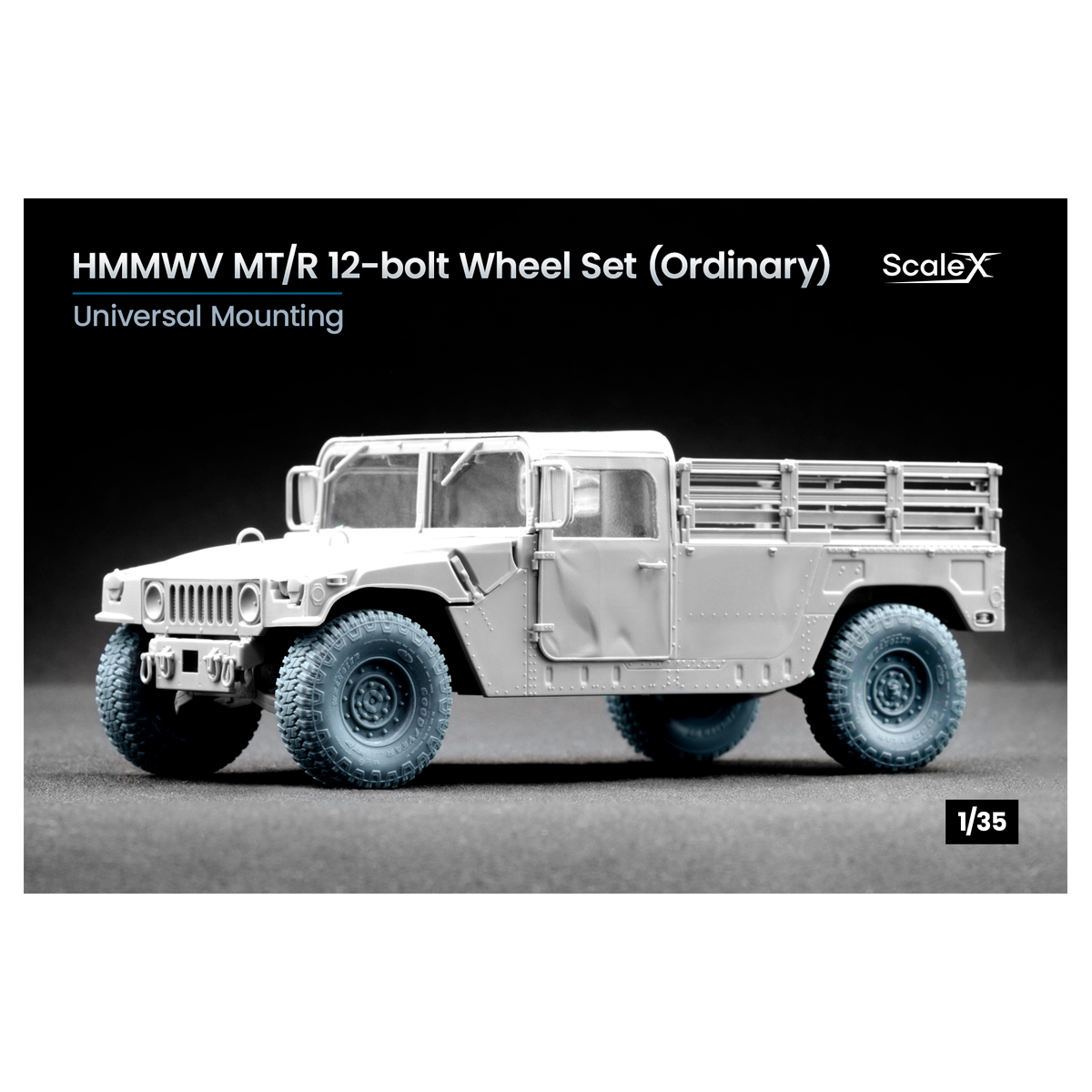 ak-interactive-hmmwv-mt-r-12-bolt-ordinary-wheel-set-scala-1-35 image 1