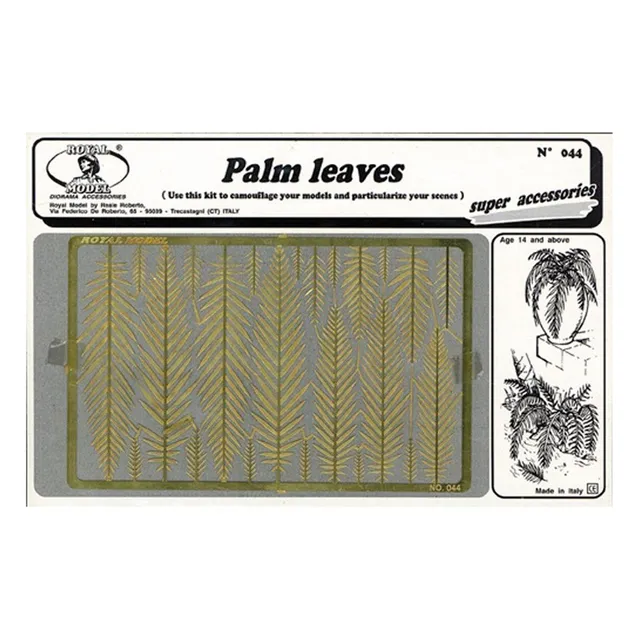 ak-interactive-palm-leaves-1-35-foglie-di-palma-per-diorami-scala-1-35 image 1