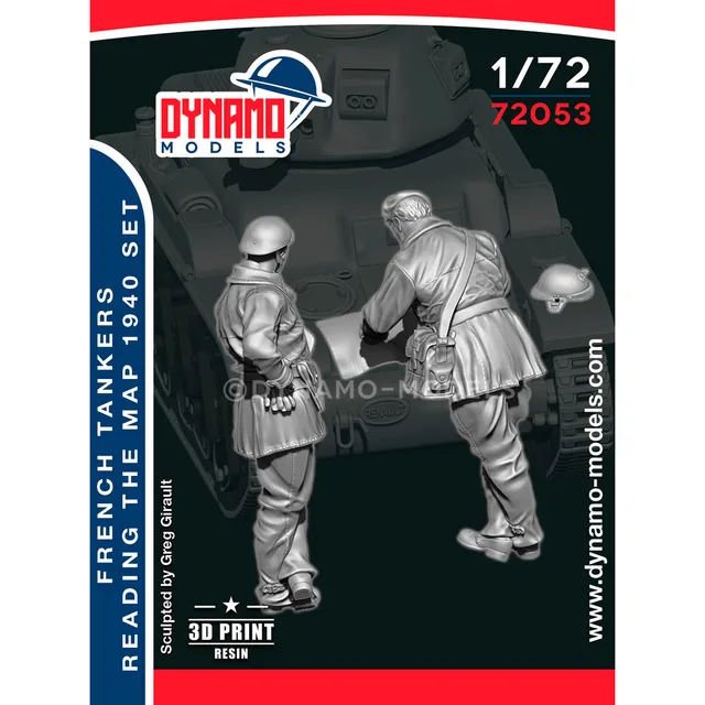 ak-interactive-1-72-french-tankers-reading-the-map-1940-set image 1