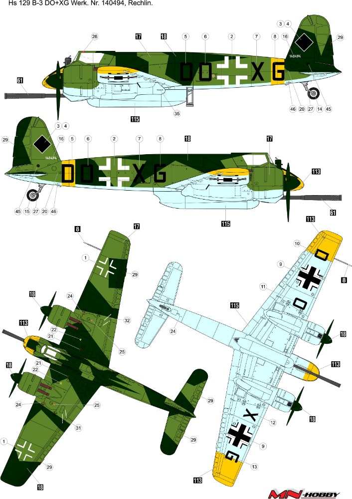 ak-interactive-henschel-hs-129b-3-1-48-kit-aereo-da-attacco-al-suolo image 6