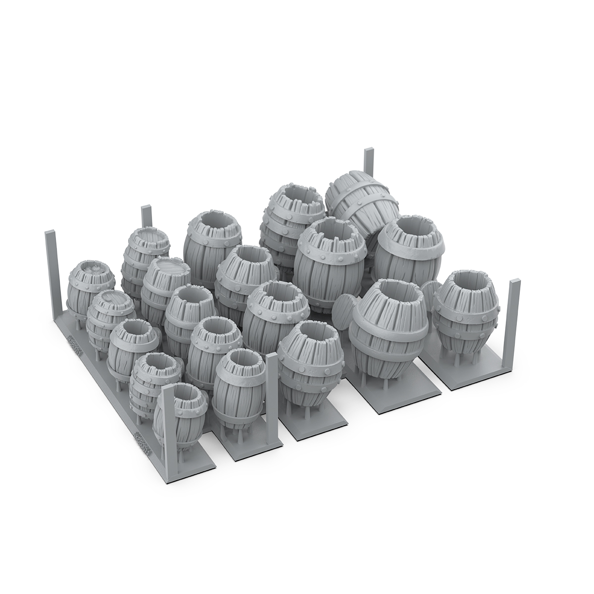 ak-interactive-wood-barrels-ak-basing-bits-set-botti-in-legno-per-basi-e-diorami image 3
