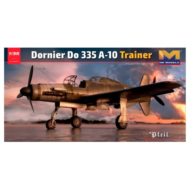 ak-interactive-dornier-do-335-a-10-trainer-scala-1-32-kit-aereo image 1