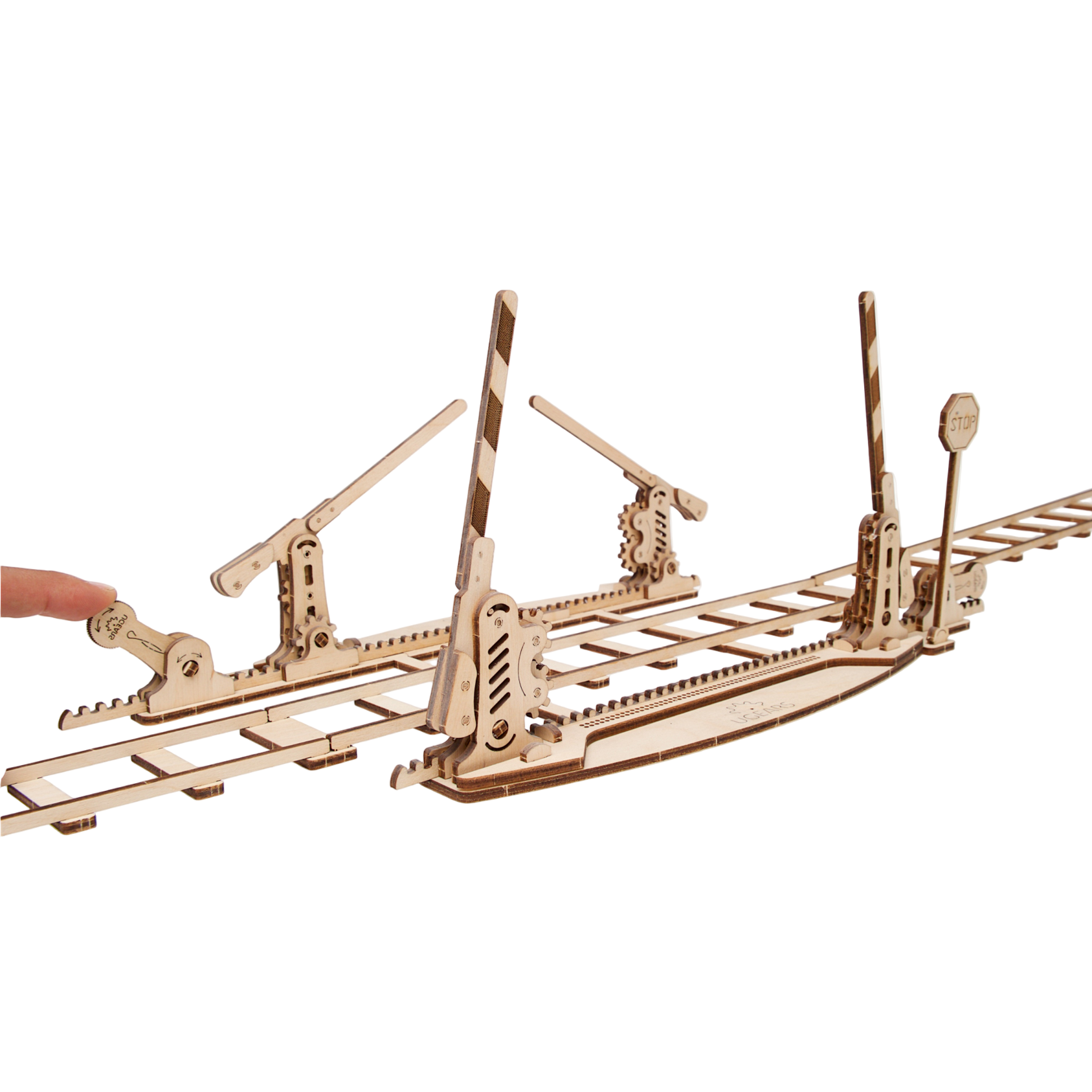 ugears-set-of-rails-with-crossing-binari-modellismo-ferroviario-4-metri image 2