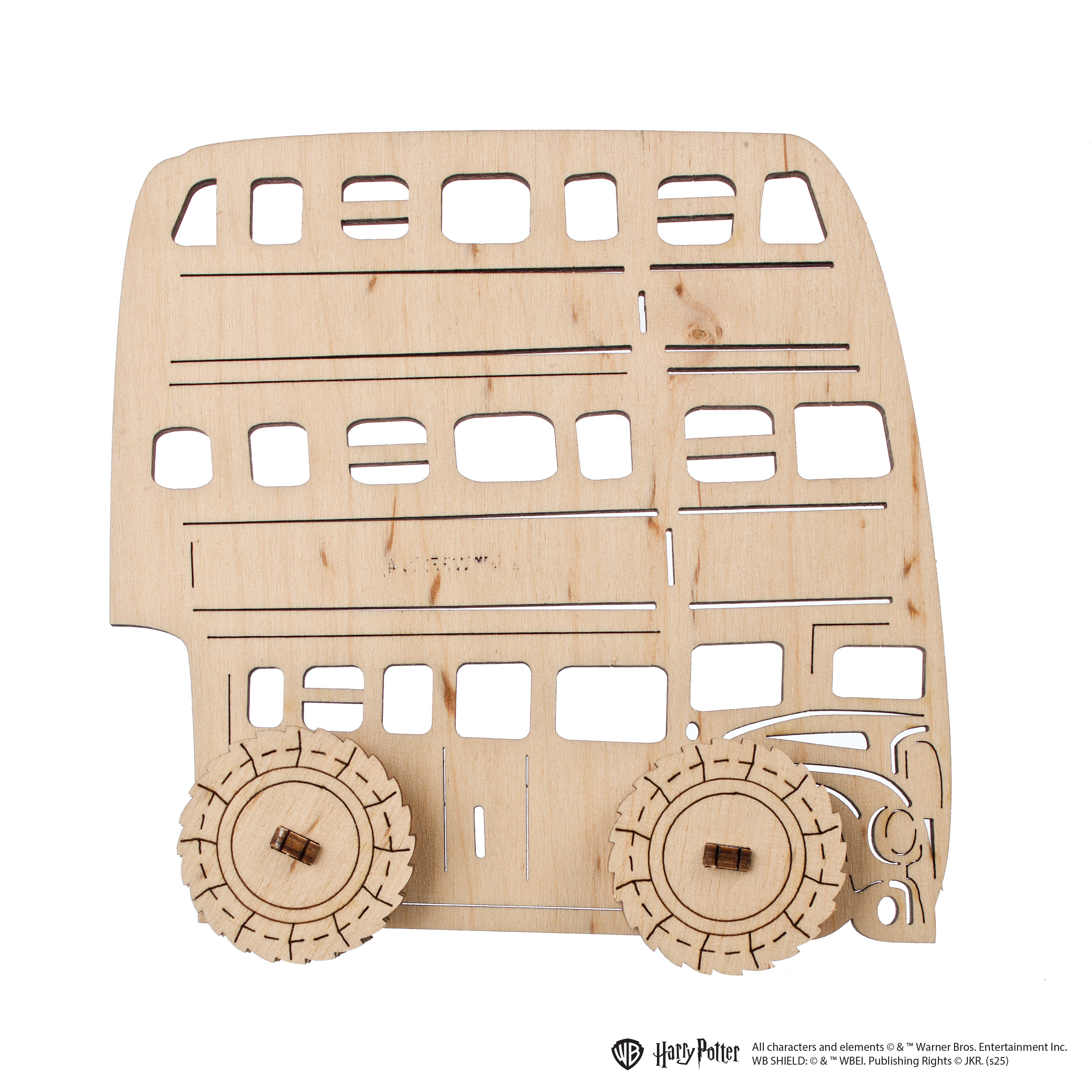 ugears-knight-bus-kit-di-modellismo-3d-da-colorare image 1
