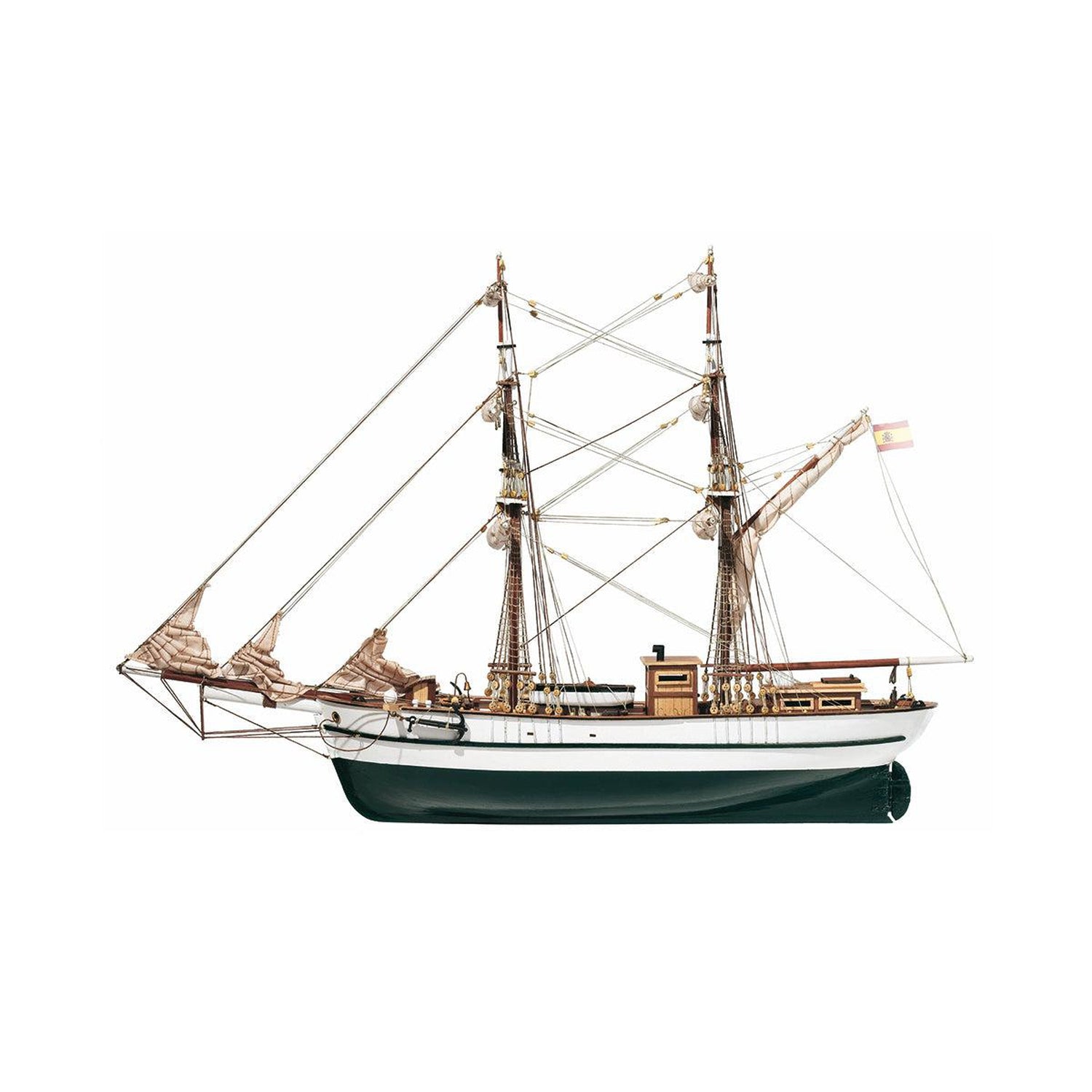 occre-aurora-kit-modellino-brigantino-navale-in-legno image 1