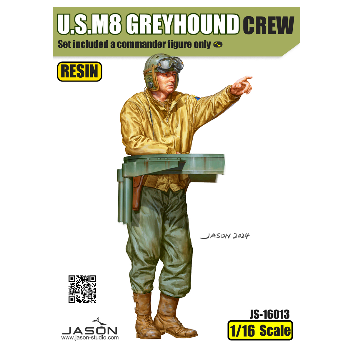 ak-interactive-1-16-u-s-m8-greyhound-commander-figura-comandante image 1