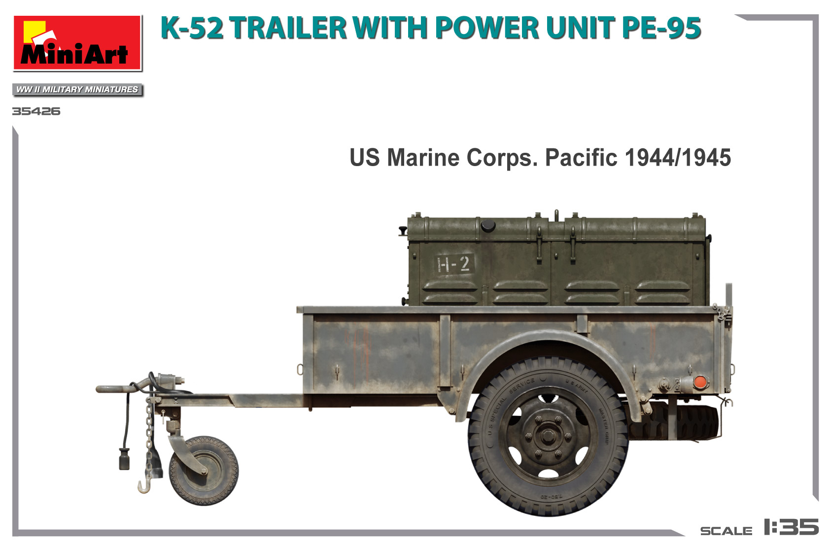 ak-interactive-1-35-k-52-trailer-w-power-unit-pe-95 image 5