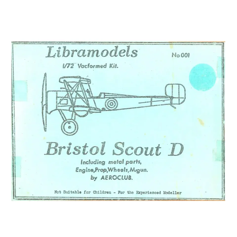 ak-interactive-1-72-bristol-scout-d-aereo-da-montare-e-dipingere image 1