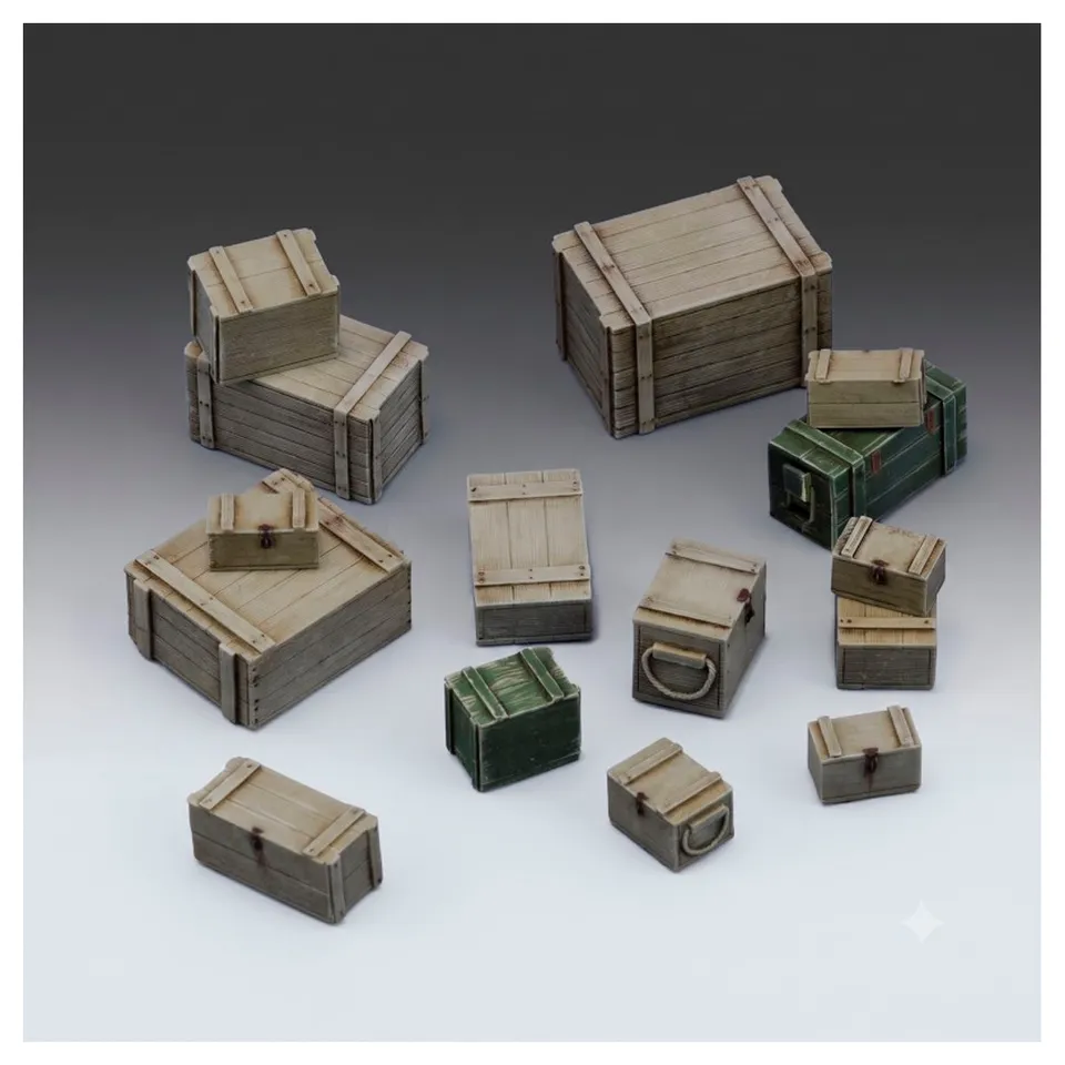 ak-interactive-casse-di-legno-assortite-1-35-accessori-diorama image 1