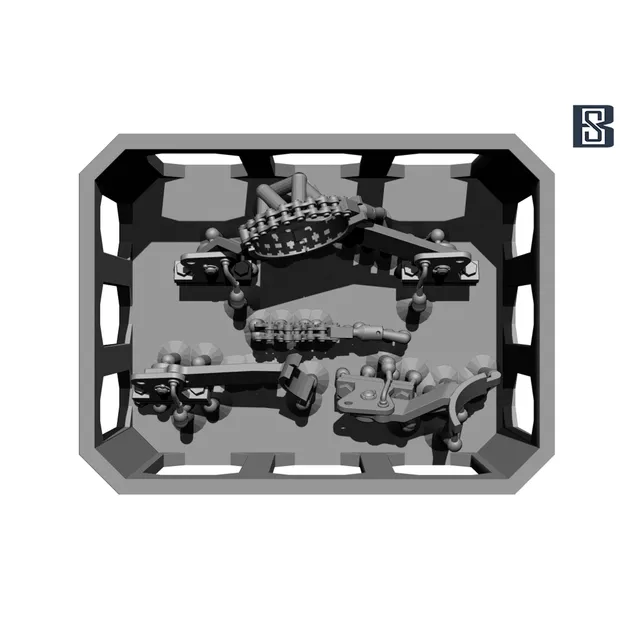 ak-interactive-barrel-holder-for-tiger-i-mid-production-1-35-accessorio image 1