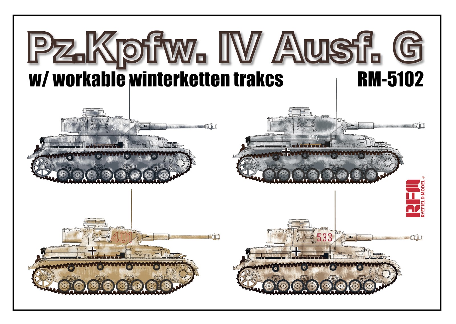 ak-interactive-1-35-pz-kpfw-iv-ausf-g-kit-di-modellismo-con-winterketten-funzion image 4